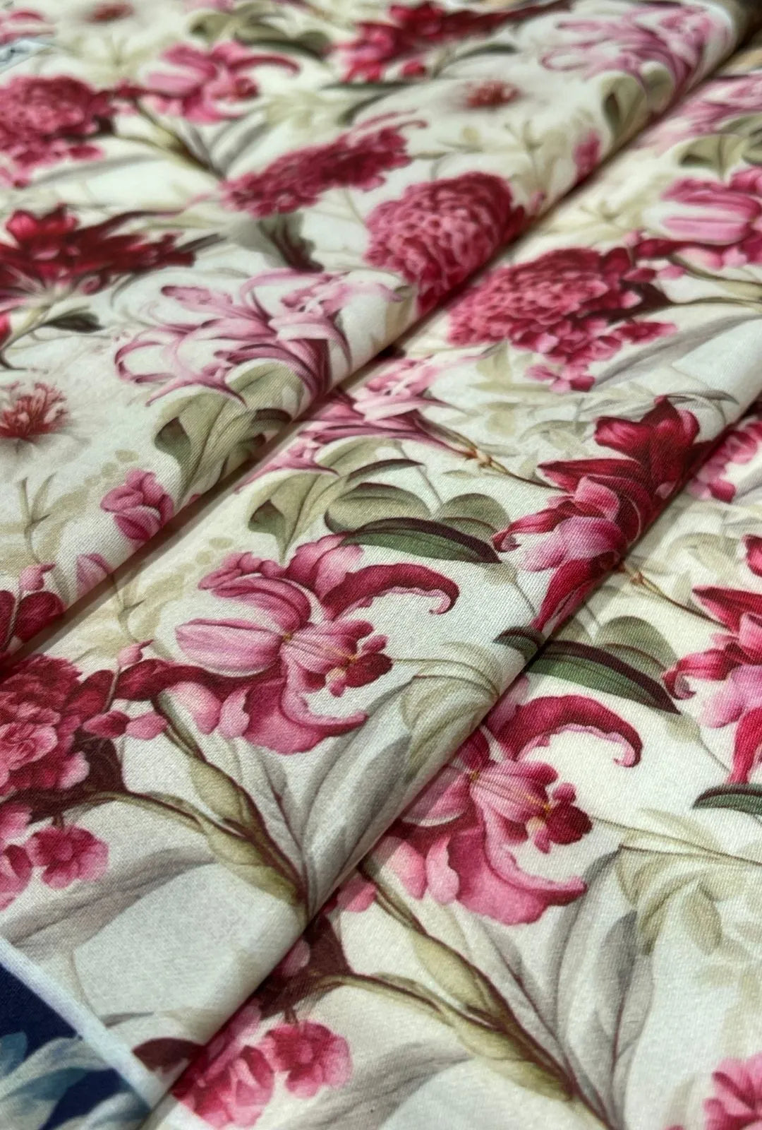 Premium Quality Digital Print Snow Cotton Fabric for Outfits