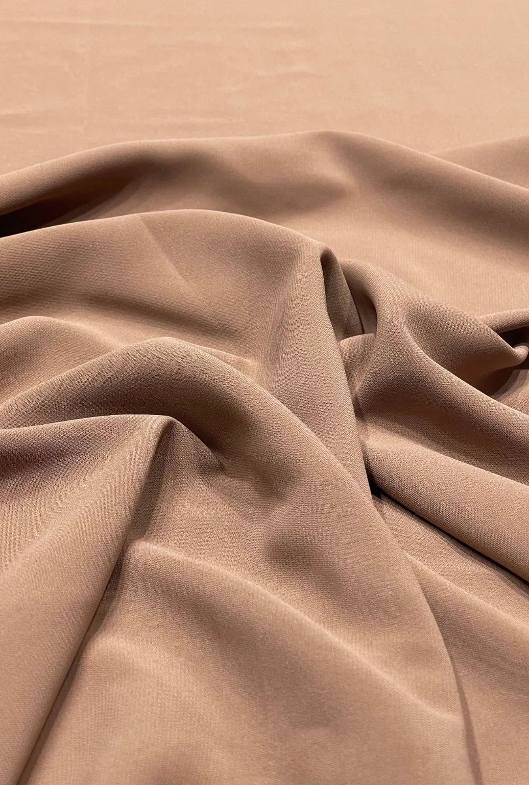 Premium Smooth Heavy Drape Solid Polyester Nida Fabric