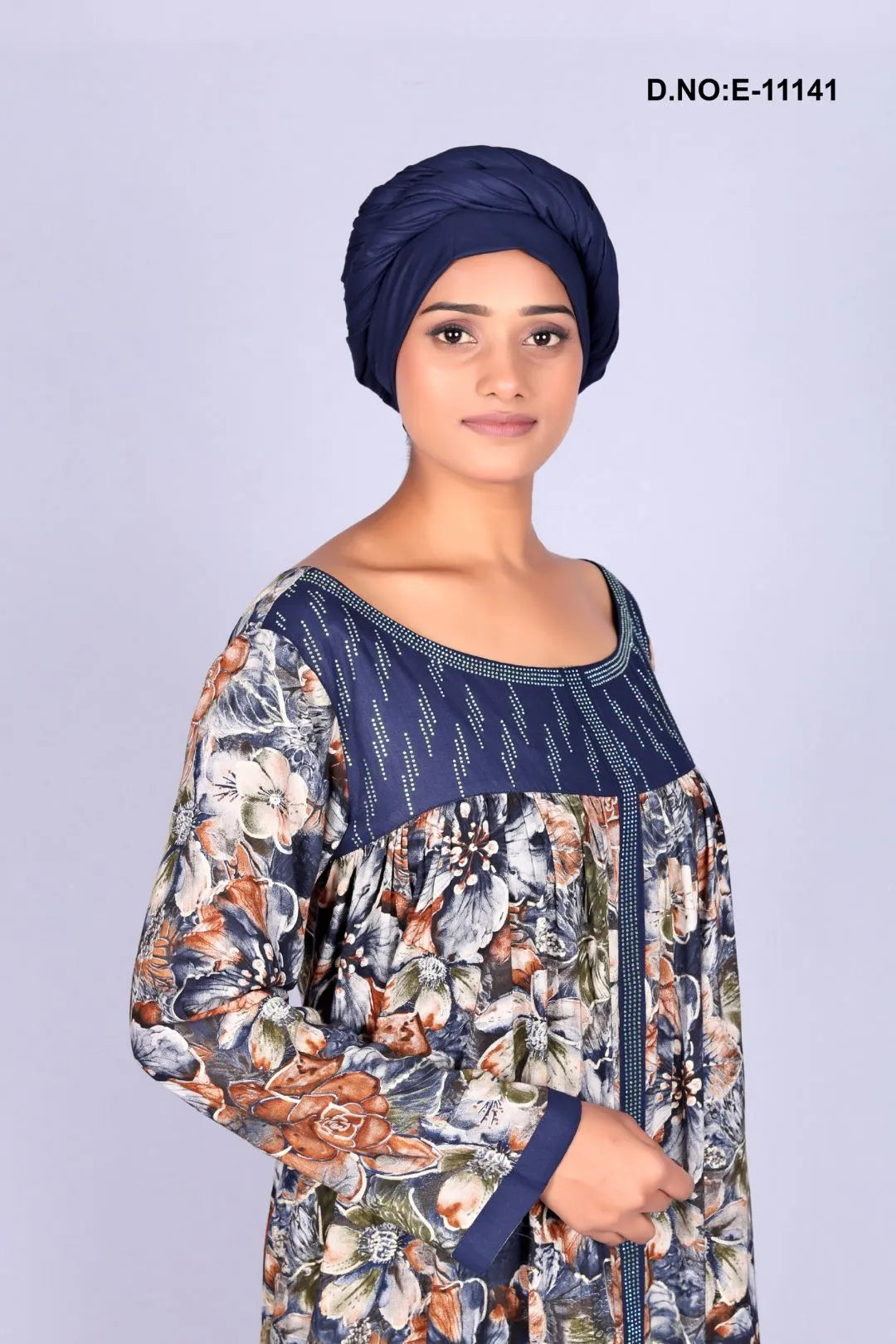 African Digital Printed Kaftans With Stole