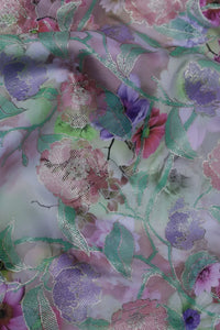 Barbie Doll With Digital Florer Print Fabric