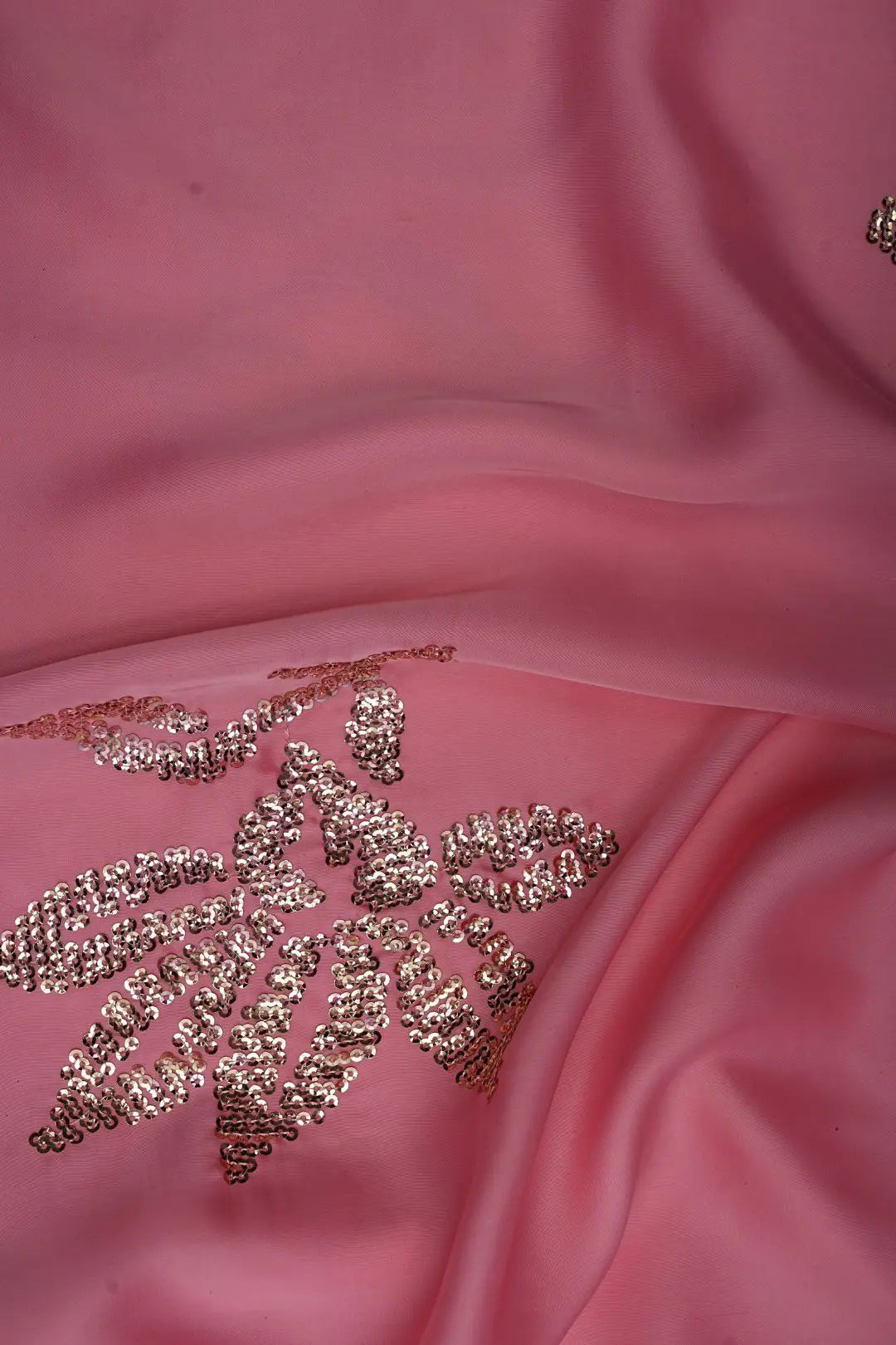 Barbie Doll With Embroidery Work Pink Fabric