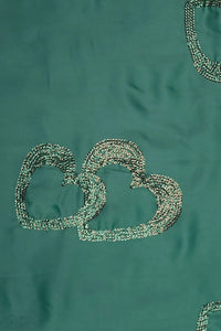 Barbie Doll With Embroidery Work Pista Fabric