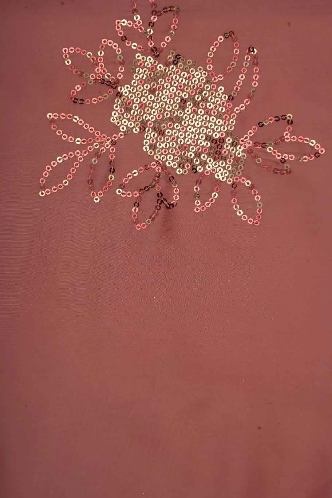 Barbie Doll With Embroidery Dark Peach Fabrics