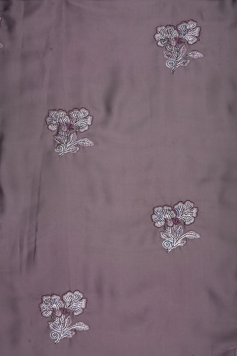 Barbie Doll With Embroidery Work Gray Fabric