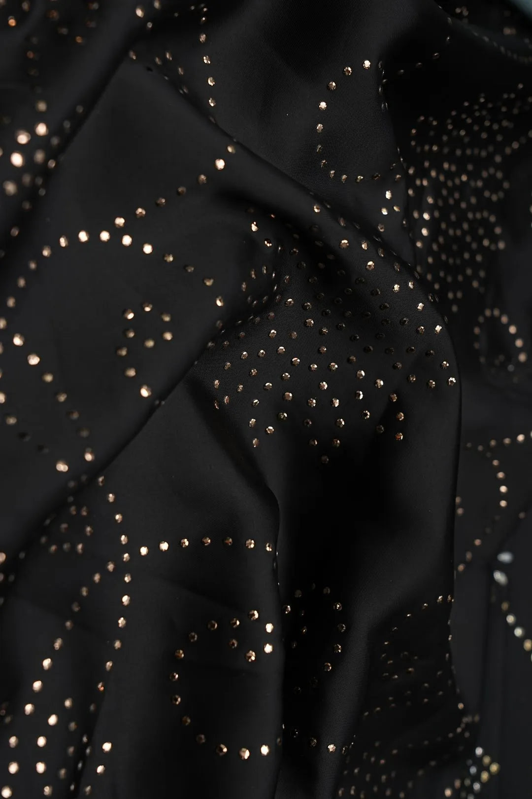 Barbie Doll With Flower Foil Work Black Fabrics