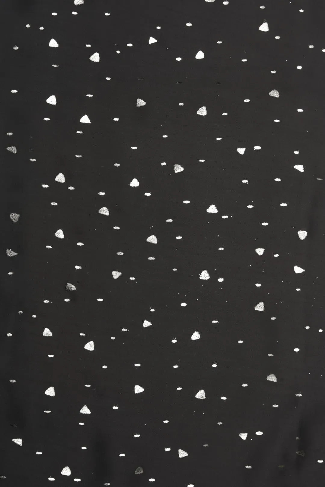 Barbie Doll With Foil Work Black Fabric