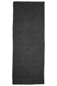 Black StoneWork Stole for Girls