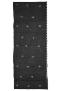 Black diamondwork Designer Stole For Abaya