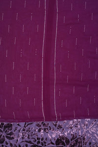 Stone Work Bordred Stole For Abaya