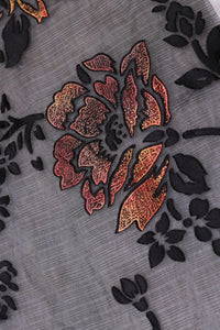 Brasso Fabric with Foil Prints for Stylish Looks