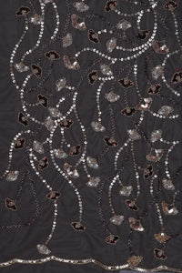 Butterfly Net With Fine Brown Work Fabric