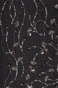 Butterfly Net With Fine Brown Work Fabrics