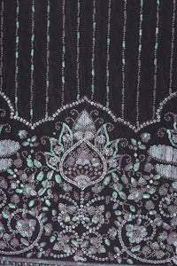 Butterfly Net With Fine Hand Work Fabric