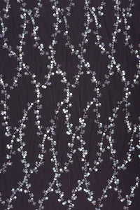 Butterfly Net With Lining Hand Work Fabrics