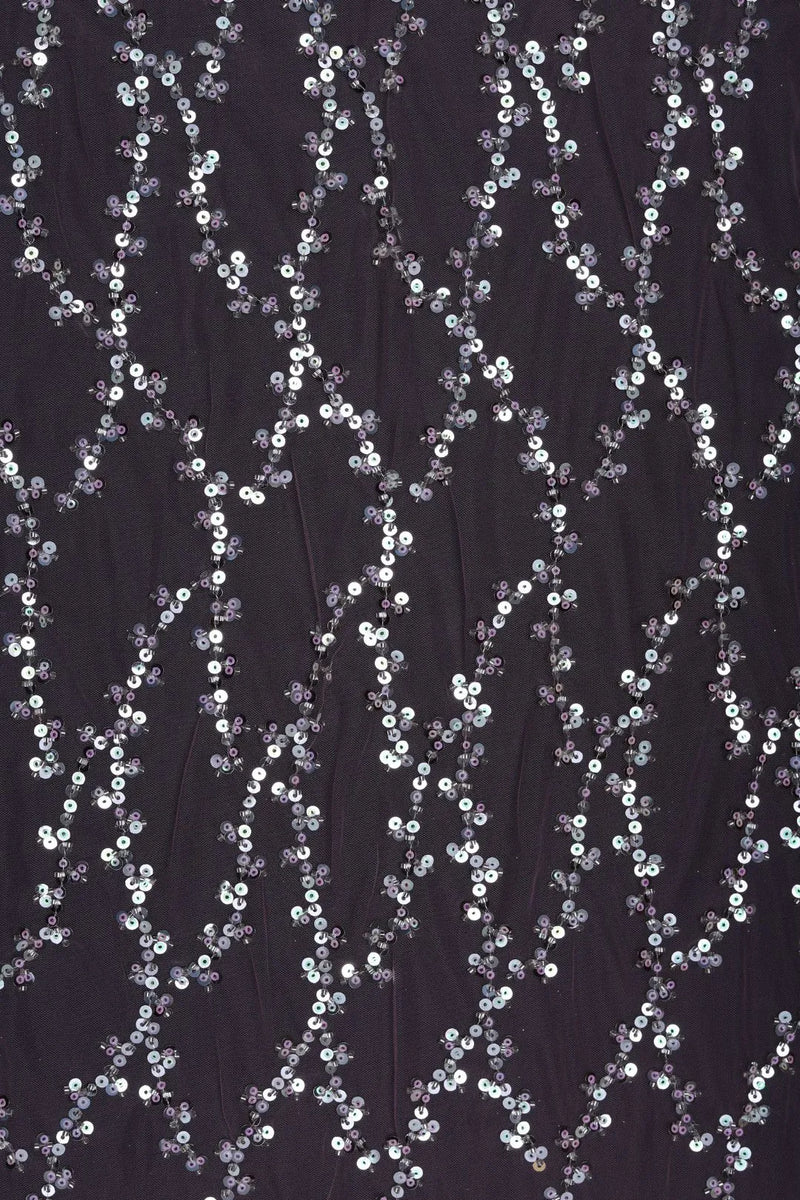 Butterfly Net With Lining Hand Work Fabrics