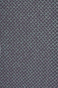 Butterfly Net With Square Work Black Fabrics