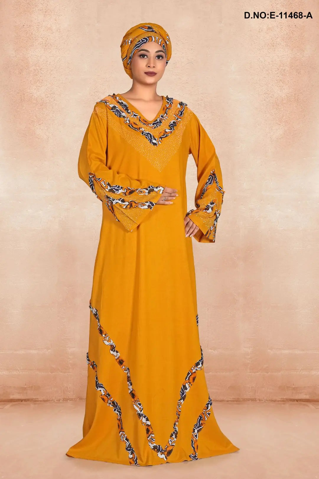 Summer Girls and Women Party Wear Kaftan With Stole