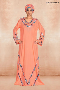 Summer Girls and Women Party Wear Kaftan With Stole