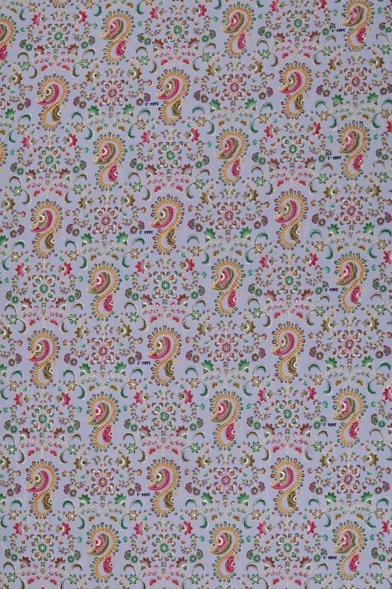 Chic Positional Print Design Fabric