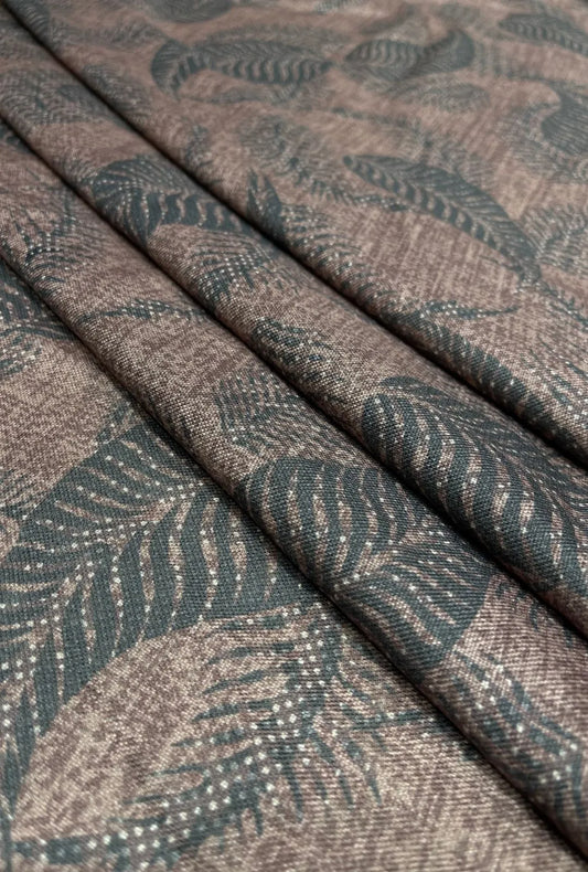 Contemporary Illustrative Flora Linen Boutique Fabric Yardage