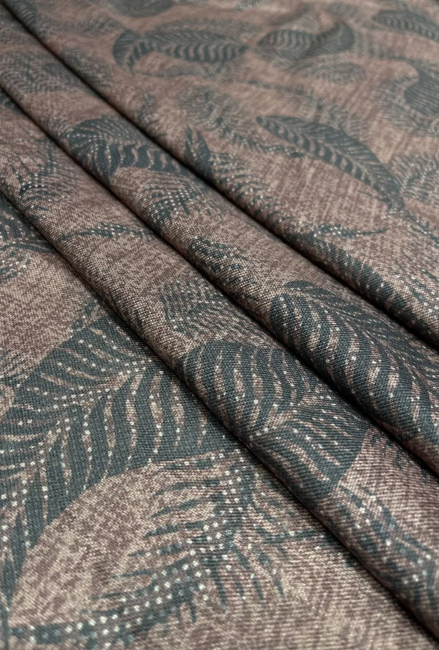 Contemporary Illustrative Flora Linen Boutique Fabric Yardage