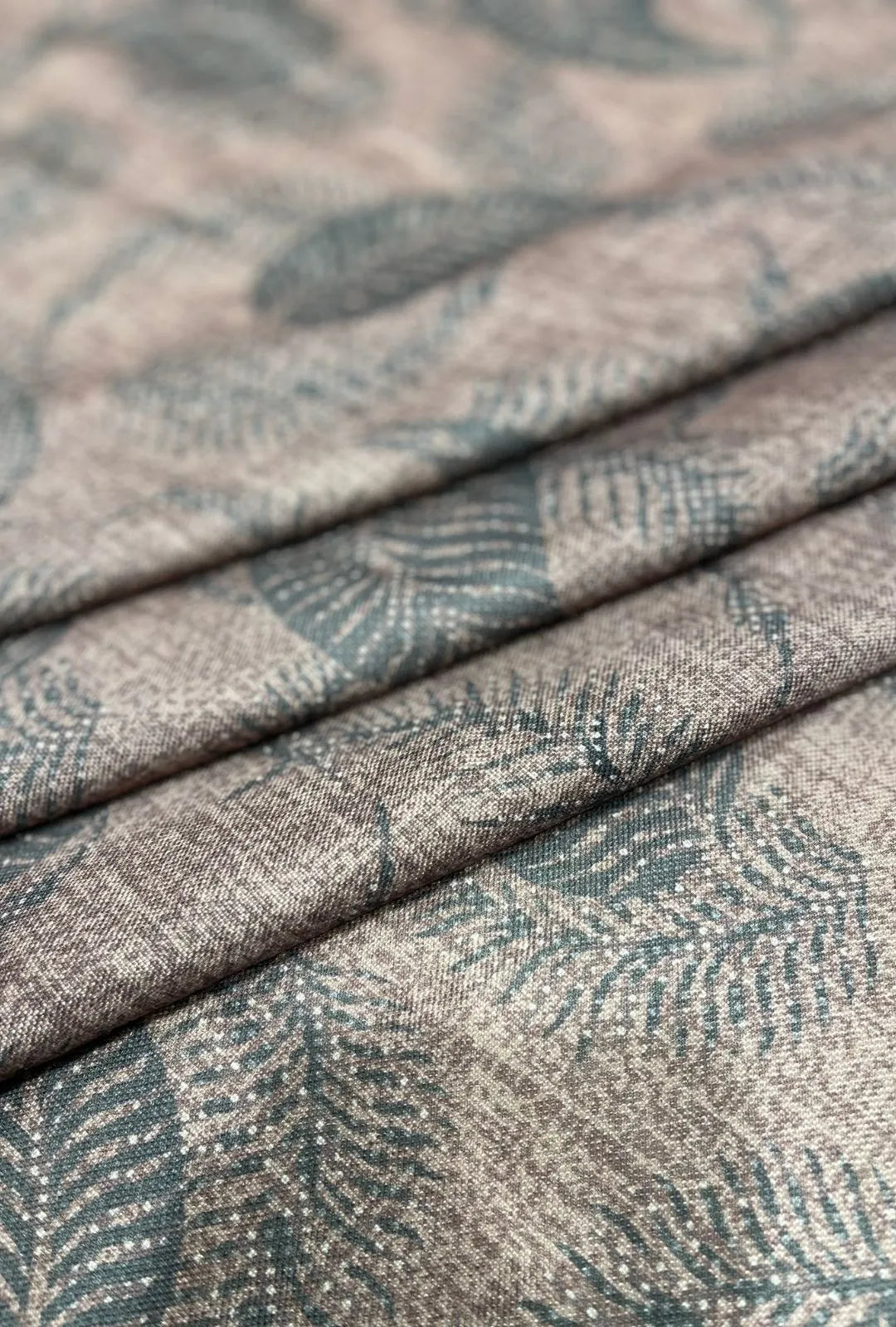 Contemporary Illustrative Flora Linen Boutique Fabric Yardage