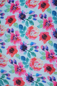 Cotton Zarkan work Printed Fabric Gajiwala Export