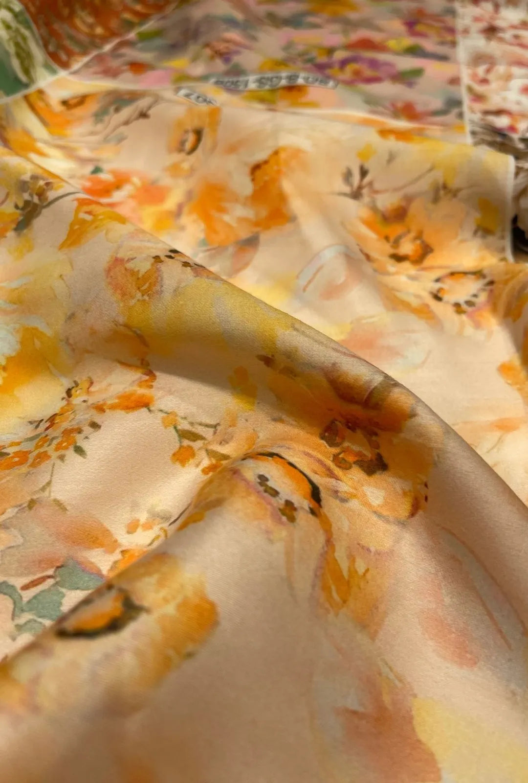 Designer Digital Printed Snow Cotton Fabric for Gulf Fashion