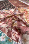 Designer Snow Cotton Fabric with Advanced Digital Printing