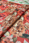 Digital Printed Snow Cotton Fabric for Sophisticated Clothing