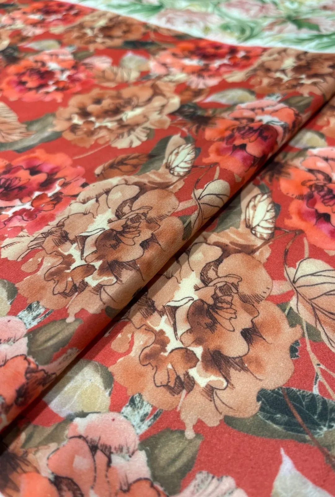 Digital Printed Snow Cotton Fabric for Sophisticated Clothing