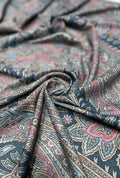 Digital Printed Wool Fabric for Abaya and Kaftan Fashion