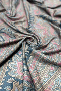 Digital Printed Wool Fabric for Abaya and Kaftan Fashion