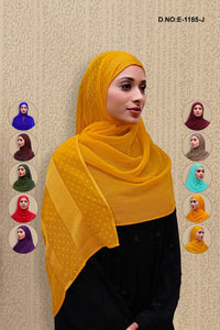 Gorgeous Embellishments Diamond Work Plain Dupatta GAJIWALA EXPORT