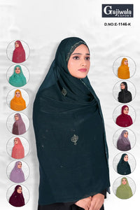 Soft Stone Work Dupatta