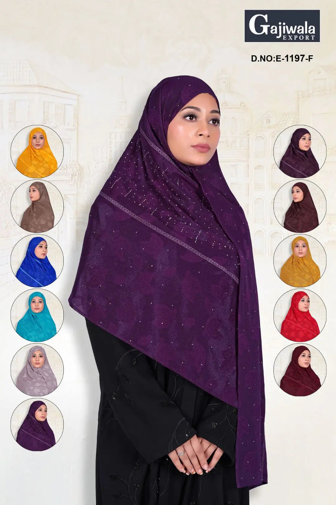 Radiant Leaf Design with Diamond Work Dupatta