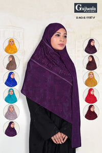 Radiant Leaf Design with Diamond Work Dupatta