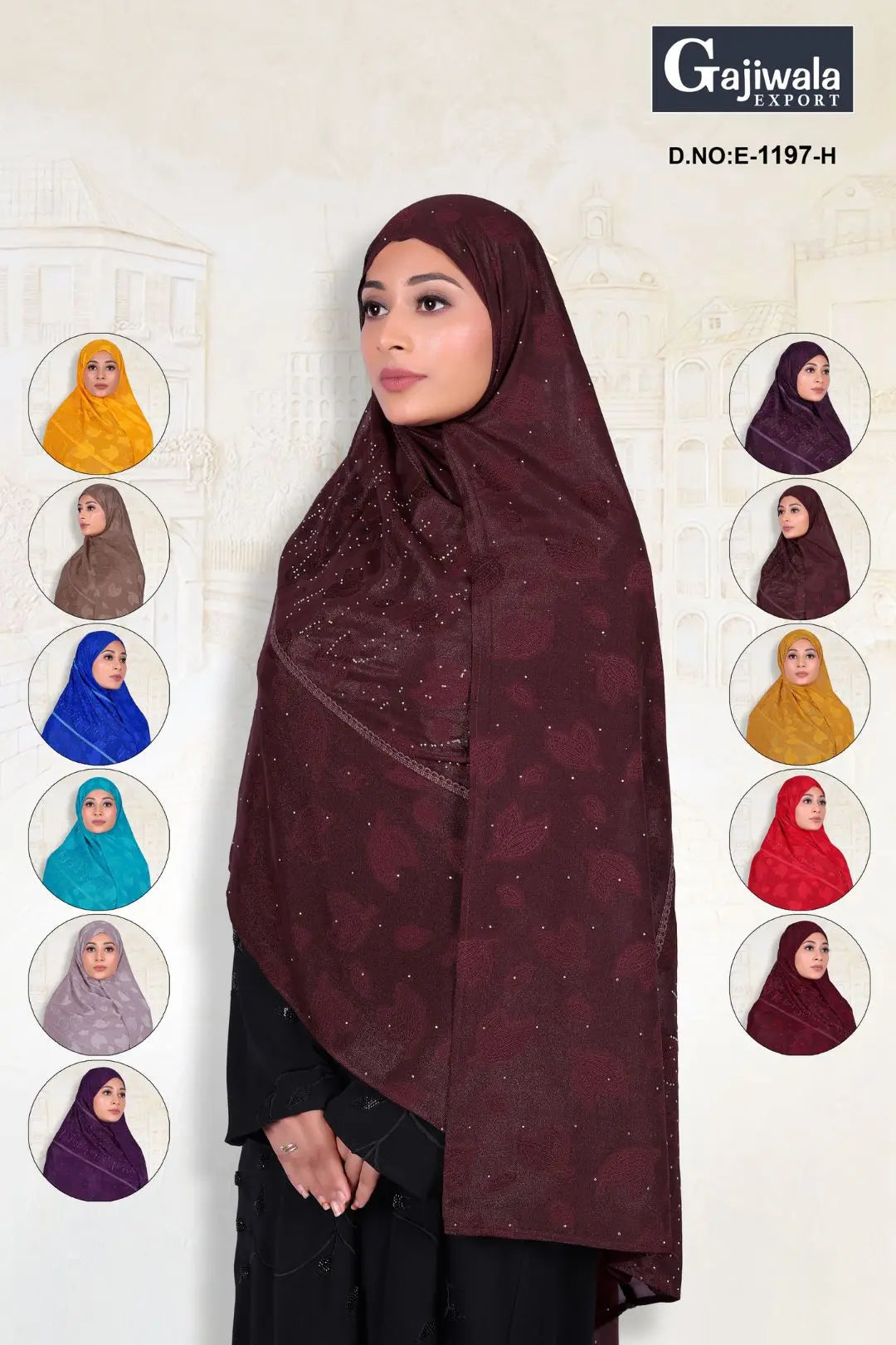 Radiant Leaf Design with Diamond Work Dupatta