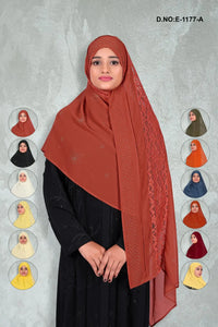 Premium Diamond Embellished Dupatta with Delicate Net Lace