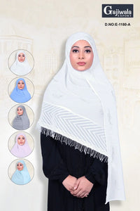 Diamond Stone Work Dupatta With Lace