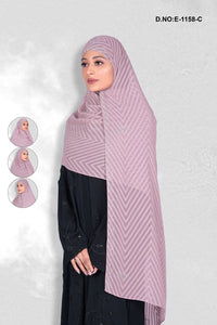 Opulent Pink Dupatta with Diamond Embellishments