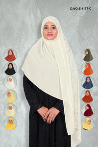 Premium Diamond Embellished Dupatta with Delicate Net Lace