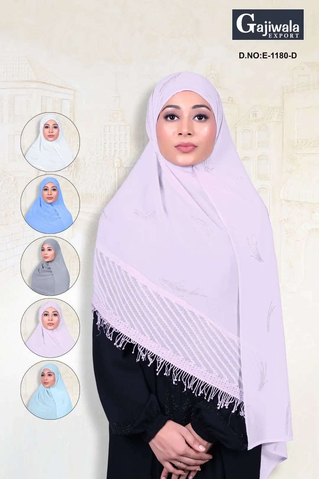 Diamond Stone Work Dupatta With Lace