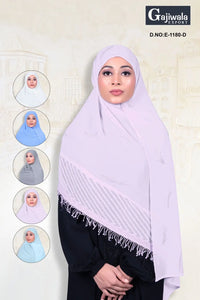 Diamond Stone Work Dupatta With Lace