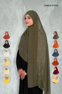 Premium Diamond Embellished Dupatta with Delicate Net Lace