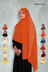 Premium Diamond Embellished Dupatta with Delicate Net Lace