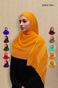 Gorgeous Embellishments Diamond Work Plain Dupatta GAJIWALA EXPORT