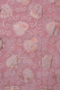 Elegant Brasso Fabric with Foil Embroidered Work