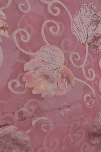 Elegant Brasso Fabric with Foil Embroidered Work