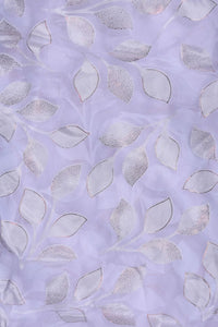 Elegant Foil Printed Brasso Fabric